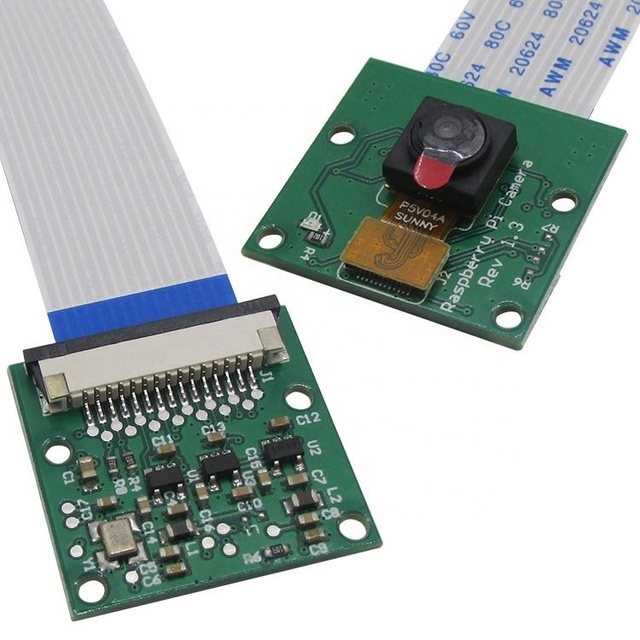 The 5 million pixel interface camera supports the 3rd generation b 2 generation 15cm flexible cable Raspberry Pi CSI