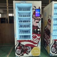 Máquina Expendedora Refrigerada Pequeña y Saludable ZhongDa Europea, con Pantalla Táctil, Función SDK, Monitoreo Remoto, Artículos para Venta Minorista, Certificación CE