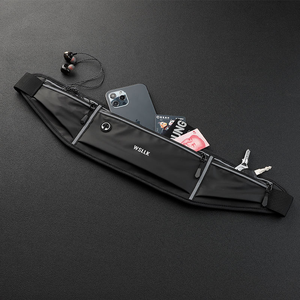 Waterproof PU Sports Waist <b>Bag</b> Jogging <b>Bags</b> Brand New Mini <b>Small</b> Mobile Phone <b>Bag</b> Outdoor Equipment Invisible Running Belt - Product Image 3