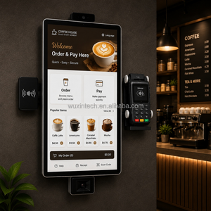 Kiosque <span class=keywords><strong>de</strong></span> paiement WUXIN 27/32 pouces, Android/Win, tactile, libre-service, pour la commande dans les restaurants, systèmes POS, machines avec lecteur <span class=keywords><strong>de</strong></span> code QR - Product Image 5