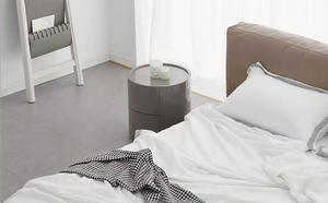 Table <span class=keywords><strong>de</strong></span> chevet moderne écologique sans fil étroite à <span class=keywords><strong>deux</strong></span> tiroirs gris blanc, petite table <span class=keywords><strong>de</strong></span> chevet, <span class=keywords><strong>lot</strong></span> <span class=keywords><strong>de</strong></span> 2 - Product Image 5