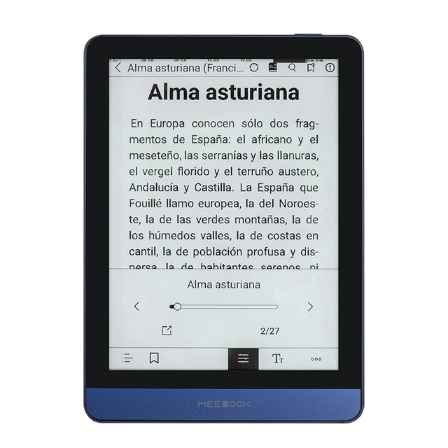 M6 6-Inch Ebook Reader Tablet 300PPI Eink Screen Wi-Fi USB-C English Greek Portuguese French German Chinese Spanish Hebrew