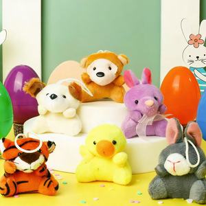ของเล่นตุ๊กตาสัตว์ขนนุ่มไข่อีสเตอร์แบบไข่เซอร์ไพรส์ข้ามพรมแดน กล่องสุ่มรูปกระต่าย บรรจุของเล่นตุ๊กตาสัตว์ขนนุ่ม - Product Image 3
