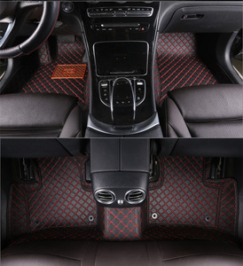 Tapis de sol de voiture personnalisés 5D 7D, <span class=keywords><strong>design</strong></span> <span class=keywords><strong>hybride</strong></span> cuir et caoutchouc, très résistants, article très demandé - Product Image 2
