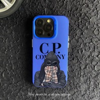Coque de Téléphone en TPU Ins Personnalisée CP Company Collection Tendance pour iPhone 17 16 15 14 13 12 11 Pro Max Étui IMD Design Pierre