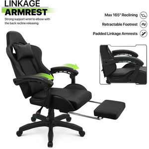 2025 chaud <span class=keywords><strong>pas</strong></span> <span class=keywords><strong>cher</strong></span> confortable marine noir cuir ergonomique <span class=keywords><strong>PC</strong></span> ordinateur jeu chaise Massage Silla <span class=keywords><strong>Gamer</strong></span> chaise de jeu avec haut-parleur - Product Image 6