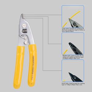 คีมปอกสายไฟเบอร์ออปติกคีมปอกสายไฟเบอร์ออปติกคีมปอกสายไฟเบอร์สำหรับ FTTH - Product Image 1