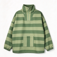 Sweat-shirt à capuche pour homme avec logo graphique en coton tricoté, broderie, fermeture éclair quart de tour, nouvelle matière, personnalisable ODM/OEM
