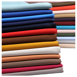 Tela de Sarga Sólida de Alta Calidad Resistente a las Arrugas con Memoria, Material Cortavientos para Abrigos, Chaquetas, Chalecos y Prendas al por Mayor - Product Image 4