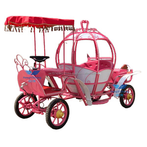 Chariot de visite de petite taille par excellence/chariot de cheval de citrouille de Cendrillon/entraîneur de scène électrique - Product Image 1