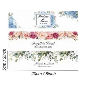 Etiquetas de Agua Personalizadas, Adhesivos de Vinilo Impermeables para Botellas con Nombre, Regalo DIY para Bodas, Cumpleaños, Recuerdos de Fiesta - Product Image 5