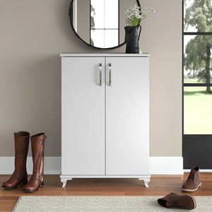 Gabinete blanco moderno del zapato del servicio del ODM <span class=keywords><strong>de</strong></span> los muebles <span class=keywords><strong>de</strong></span> la entrada del diseño simple para la sala <span class=keywords><strong>de</strong></span> estar - Product Image 5