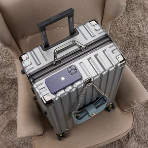 <span class=keywords><strong>2025</strong></span> Hot Bán kinh doanh xe đẩy vali mang theo lên máy bay trường hợp phổ bánh xe bền PC Du Lịch VaLi 20inch - Product Image 3