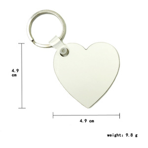 Porte-clés Anneau personnalisé en vrac Chaînes Vente en gros Double face Mdf Porte-clés Produits de sublimation <span class=keywords><strong>Persona</strong></span> 5 Blancs Porte-clés - Product Image 2