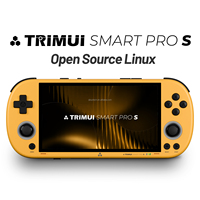 Console de jeu portable Trimui Smart Pro S, écran de 4,96 pouces, système Linux, éclairage RVB, jeux rétro, lecteur de jeux vidéo