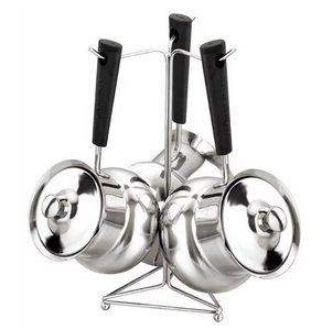 Cafetière arabe <span class=keywords><strong>vintage</strong></span>, cafetière martelée Cezve Ibrik avec poignée en métal, cafetière grecque turque en acier inoxydable - Product Image 4