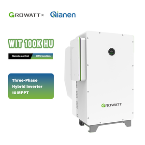 Growatt WIT50~100K-HU ระบบไฮบริดพลังงานแสงอาทิตย์ แรงดันสูง สามเฟส AC แบตเตอรี่ IP66 99.9% MPPT - Product Image 3