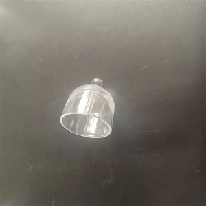 Dôme de présentation en verre soufflé à la main avec couvercle / Mini cloche en verre / Cloche en verre pour cadeaux et rangement - Product Image 6