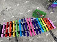 Indoor Outdoor Steel Percussion Games and Instruments PVC Music Manufacturers' Playground Equipment for Schools Shopping Malls