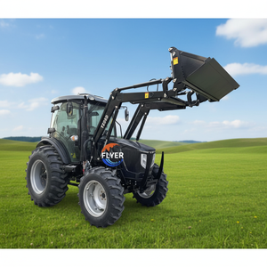 80/90/100HP tracteurs agricoles machines agricoles avec chargeur frontal - Product Image 5