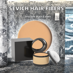 Fibras Capilares <span class=keywords><strong>Sevich</strong></span> para Disimular Instantáneamente la Pérdida de Cabello, Polvo para Retocar las Raíces, Relleno para Cabello Fino, Raíces Grises, Resistente al Viento - Product Image 2
