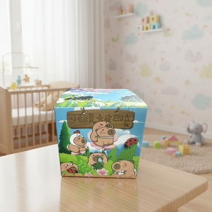 Simpatico peluche a forma di cartone animato, morbido giocattolo imbottito per bambini, blind box per la cameretta. - Product Image 3