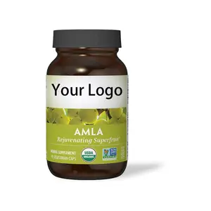 Custom Private Label Vegan Natural Fresh Amla Fruits Amla Vitamin C Supplements Amla Capsule