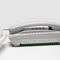 Interphone d'ascenseur Hitachi HY-WDJ-F/LH, station maîtresse de salle de contrôle 10 canaux, téléphone d'alarme
