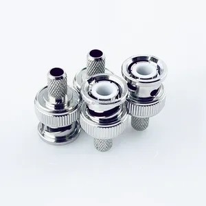 Type BNC Male Connector For 3D-FB 3D-2V Cable