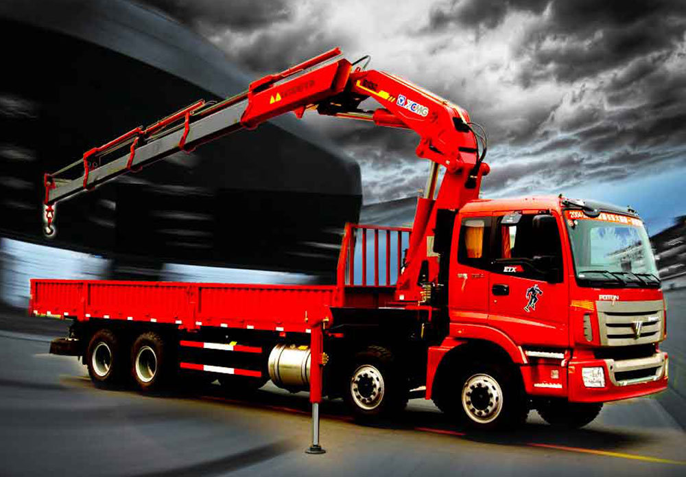 25ton SQZ600A Fold Boom Truck Crane - Reliable Performance