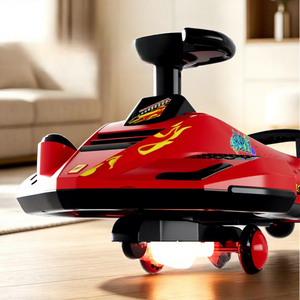 New Kids' Electric Plastic Drift <strong>Car</strong> with Rechargeable Battery Silent Wheels Music Ride-On <strong>Car</strong> Electric Swing <strong>Car</strong> for Kids - Product Image 3