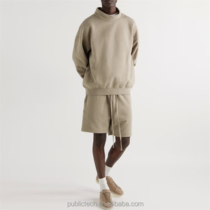 Sweat-shirt oversize à col montant pour homme - Product Image 3