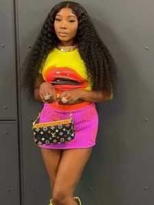 Conjunto <span class=keywords><strong>de</strong></span> falda <span class=keywords><strong>de</strong></span> dos piezas Sexy <span class=keywords><strong>de</strong></span> verano <span class=keywords><strong>2023</strong></span> para mujer, <span class=keywords><strong>camiseta</strong></span> <span class=keywords><strong>de</strong></span> manga corta con estampado <span class=keywords><strong>de</strong></span> <span class=keywords><strong>boca</strong></span>, minifalda, traje <span class=keywords><strong>de</strong></span> talla grande - Product Image 2