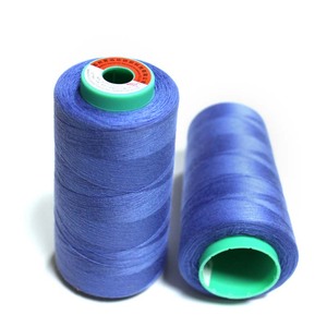 Hot Bán Giá Cả Hợp Lý Màu Xanh Đỏ 5000 Yards Cone 40S/2 100% Polyester Chỉ May Cho May Mặc - Product Image 5