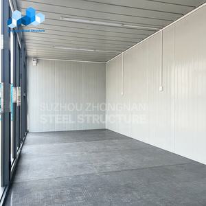 Populaire Twee Verdiepingen Goedkope Houten Huis Draagbare Huizen 2 Slaapkamer Twee Verdiepingen Glazen Wand Prefab Container Huis <span class=keywords><strong>Poland</strong></span> - Product Image 5