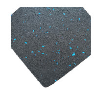 Échantillon gratuit de tapis de sol en caoutchouc pour salle de sport CrossFit 1m x 1m
