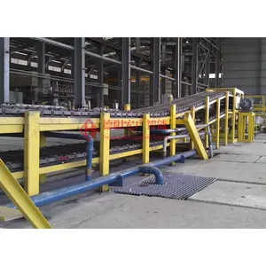 Nouveau conteneur de lingots avec empileur de cadre de porte Machine de coulée continue de type chaîne de lingot d'aluminium