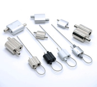 Prix de gros d'usine LED panneau câble métallique éclairage plafond suspendu Clips fil boucle pince