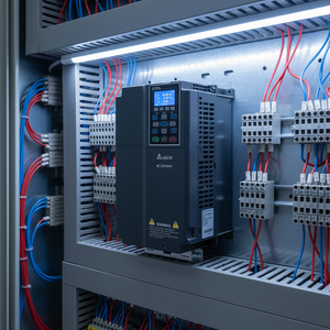 Variador de Frecuencia Variable (VFD) Trifásico de 11KW VFD110C43A-21 de Alta Resistencia para Control de Motores Industriales, Compresores, Bombas y Ventiladores - Product Image 4