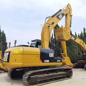 Excavatrice d'occasion prête à l'expédition 320D2L 320D2 320D 320CL Importation Japon 20 tonnes de poids opérationnel Moteur Caterpillar 109kw Pompe PLC Roulement - Product Image 2