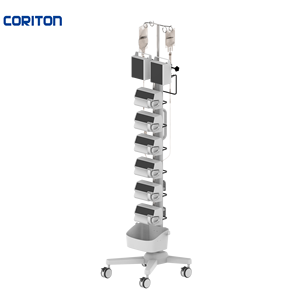 Chariot de pompe d'injection midray SP3, chariot de pompe d'injection de capitaine Med chariot de pompe d'injection 6 + 2 canaux chariot médical chariot d'injection - Product Image 3