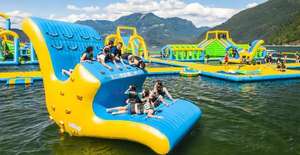 Parcours d'obstacles aquatiques gonflable avec des jeux d'aventure aquatiques flottants pour les centres de divertissement et les piscines - Product Image 5