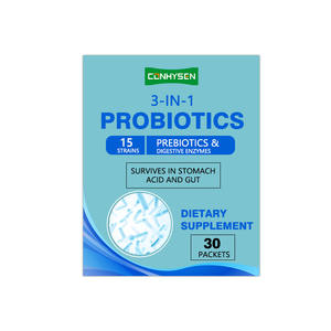 OEM Gezondheidssupplement met Probiotica, Prebiotica & Spijsverteringsenzymen Poeder voor Volwassenen om de Darmgezondheid te Herstellen voor Smoothies Poeder - Product Image 1