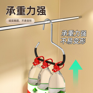 Clothing Organizer Hanging <b>Hooks</b> For Hats Ties Scarves Wardrobe Storage Solution Multi Functional <b>Hook</b> Type - Product Image 3