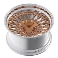 Rines de Aleación de Aluminio Forjado de 2 Piezas, Nuevos, Personalizados en Dorado, 4 Piezas, 25 mm ET, 18-22 Pulgadas, Diseño de Malla 5x114.3/112
