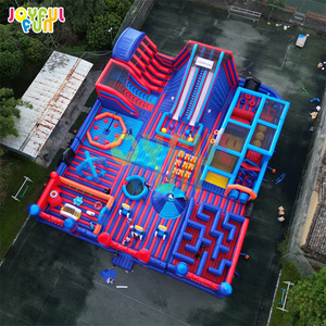 Joyful Fun Factory Design Parc d'attractions <span class=keywords><strong>gonflable</strong></span> commercial Aire de jeux <span class=keywords><strong>gonflable</strong></span> Parc à thème <span class=keywords><strong>gonflable</strong></span> extérieur et intérieur - Product Image 2