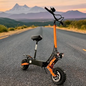 Fast Speed USA Warehouse Free Shipping 11 Inch Off Road 6000W Dual Motor 60V 30Ah Battery <b>Electric</b> <b>Scooter</b> with <b>Seat</b> - Product Image 1