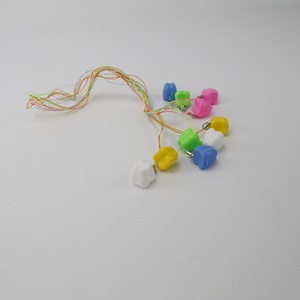 Étui à prothèses dentaires portable LK 416, boîte de rangement pour dents de lait, soins bucco-dentaires en plastique pour enfant - Product Image 2