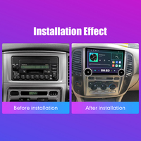 Autoradio 11.8 pouces 2Din Android pour Toyota Land Cruiser 2003-2007 2K QLED écran voiture stéréo lecteur DVD de voiture Carplay Android Auto