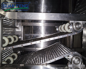 Guanfeng Automatic Fluidized IQF Freezer for Potato and French Fries/Chips Processing Line Quick-frozen French Fries Line - Product Image 5